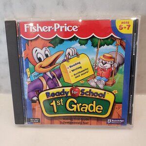 Fisher Price Ready for School 1st grade, Ages 5-7 Computer Game